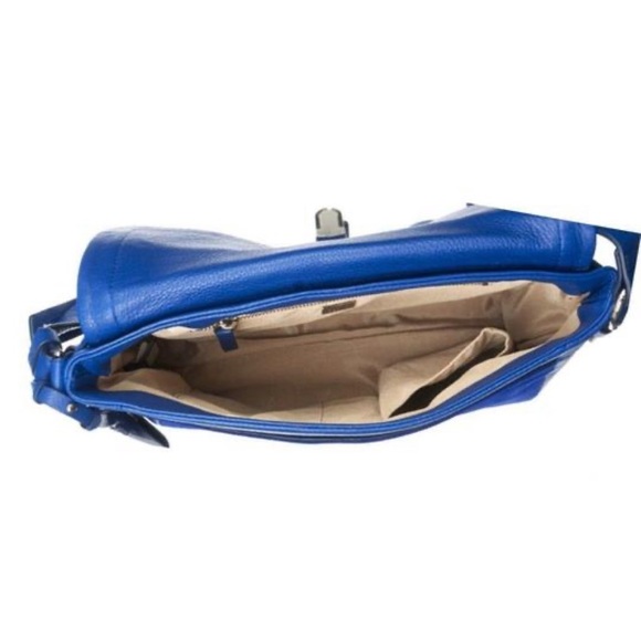 Diane von Furstenberg Blue Messenger Bag - Picture 4 of 15